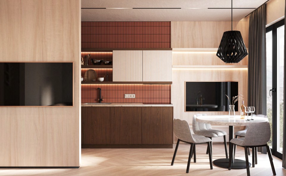 An apartment under construction in Kolašin is for sale in an excellent location near the city center.